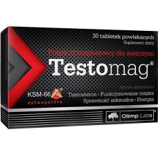 Testo mag - prírodný spôsob ako zvýšiť hladinu testosterónu pre mužov - nedostatok testosterónu - podpora testosterónu